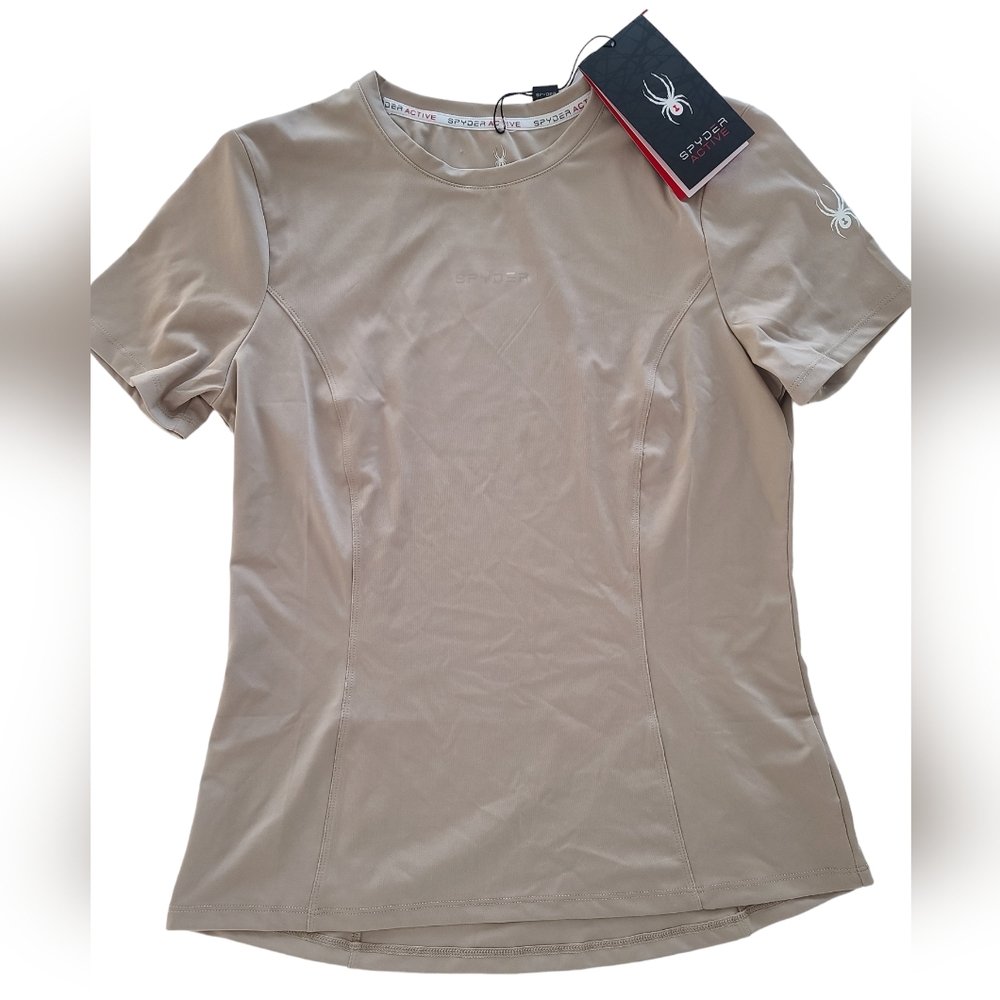 Spyder Women's Active Top Short Sleeve T-shirt Tee Size Medium